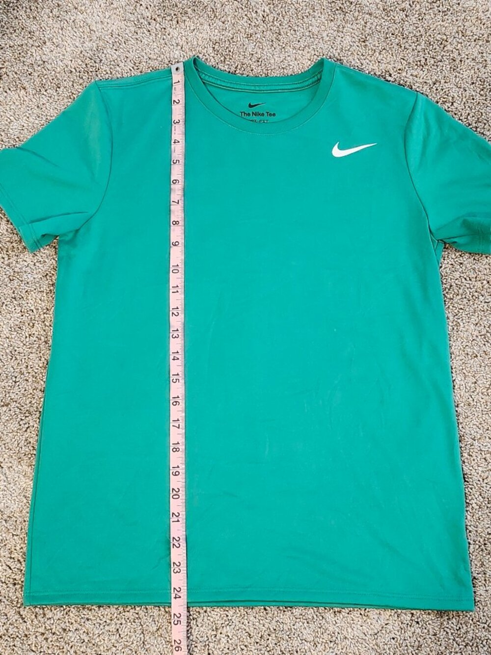 Nike Dri‑Fit Short Sleeve Tee – Women’s Small – Green – New Without Tags - Picture 6 of 6